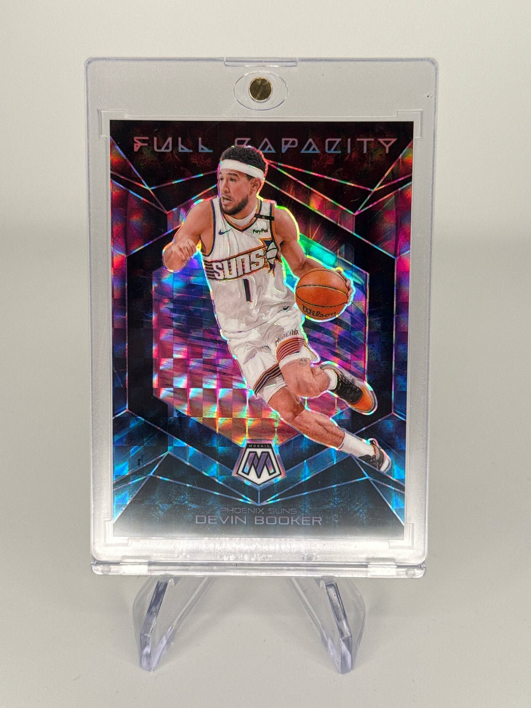 Devin Booker 2024-2025 Panini Mosaic Full Capacity SSP Case Hit
