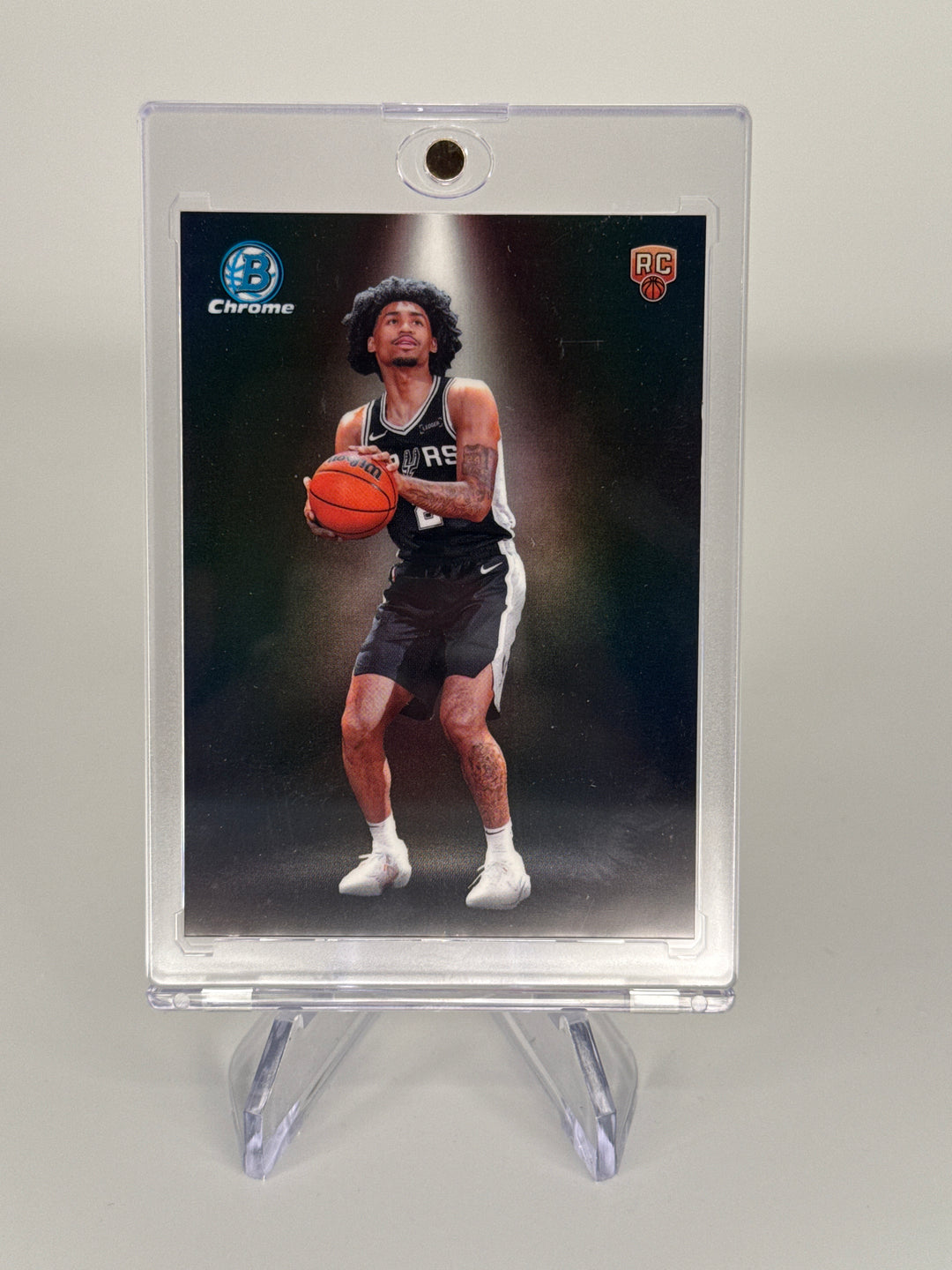 Dylan Harper 2025 Bowman Chrome Rookie Spotlights SSP Case Hit