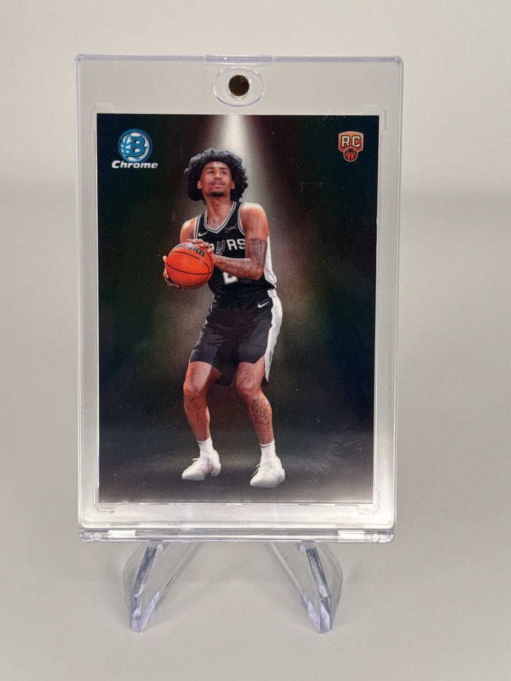 Dylan Harper 2025 Bowman Chrome Rookie Spotlights SSP Case Hit