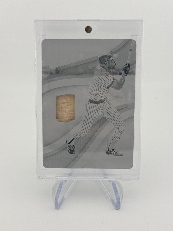 Andre Dawson 2023 Panini Immaculate Printing Plate Bat Relic, 1/1