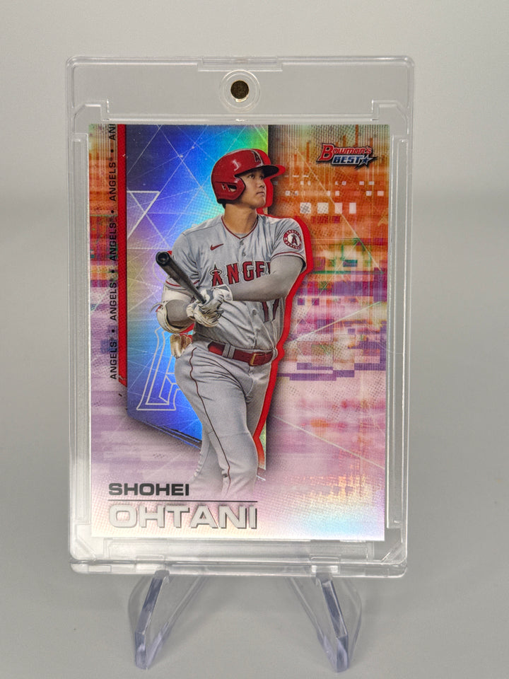 Shohei Ohtani 2021 Bowman's Best  Refractor