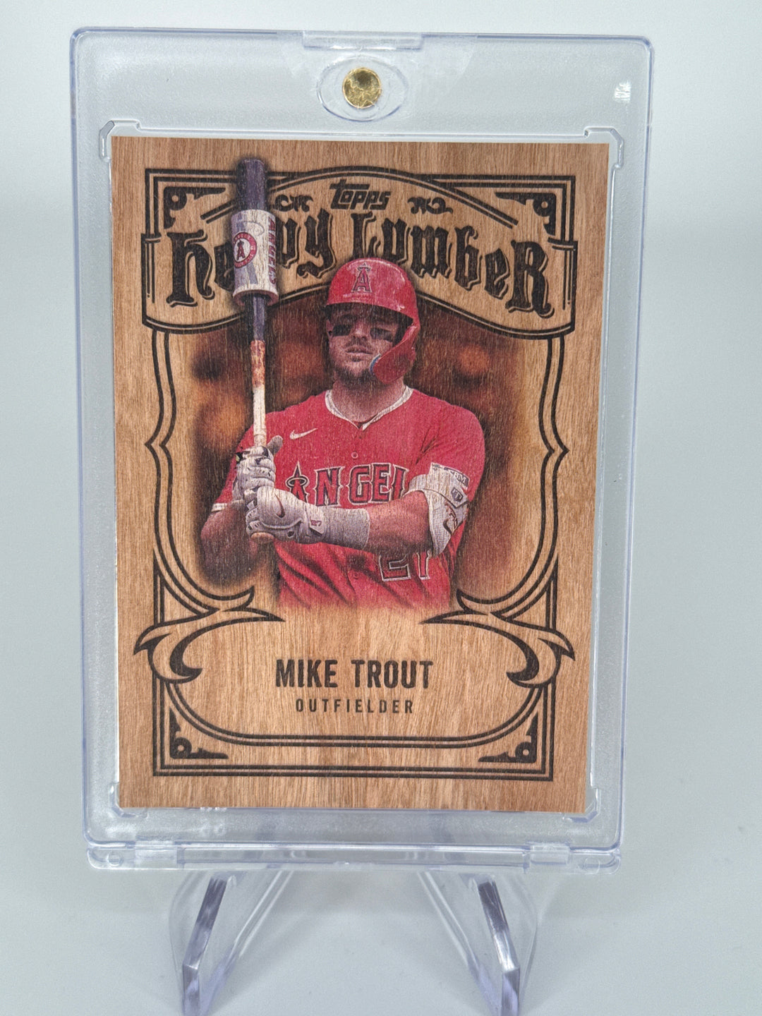 Mike Trout 2026 Topps Series One Heavy Lumber SSP Case Hit