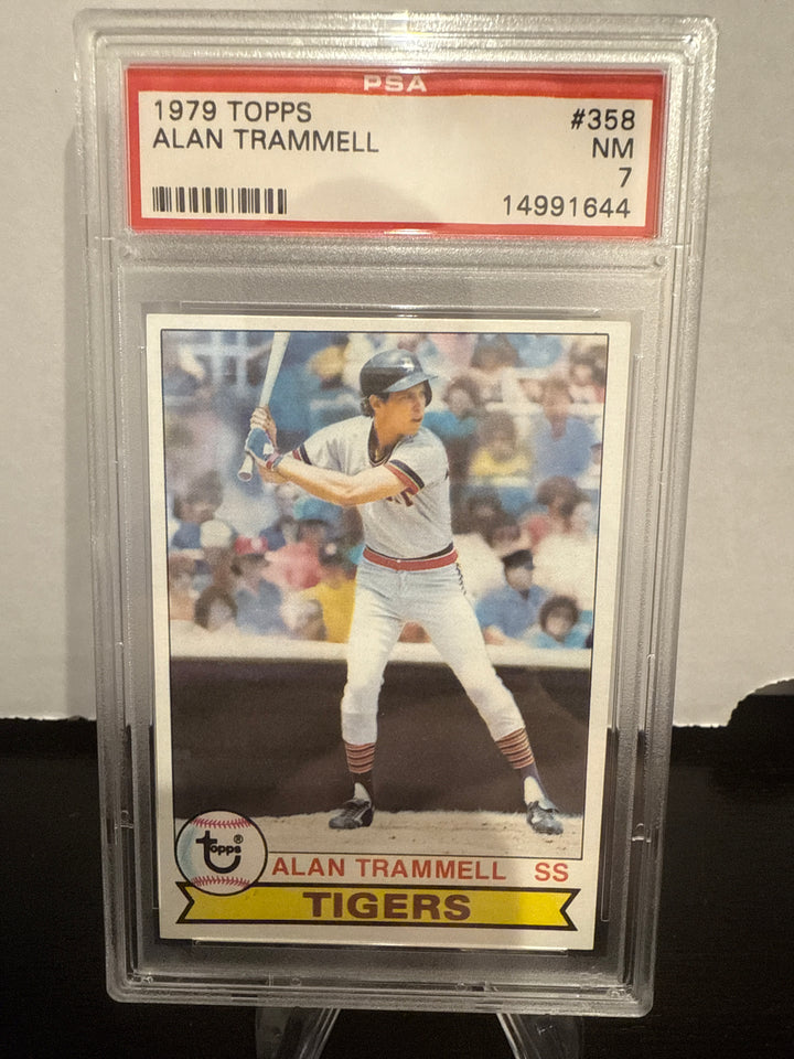 Alan Trammell 1979 Topps, PSA 7