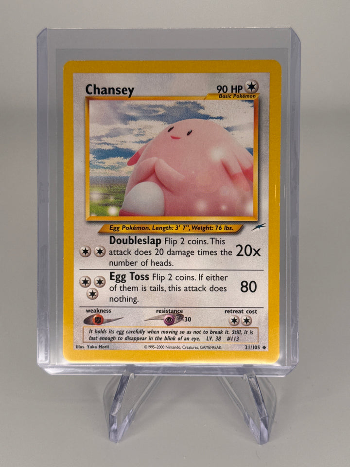 Pokemon TCG 2002 Chansey Neo Destiny, 31/105