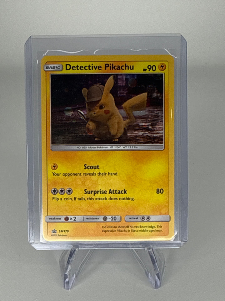 Pokemon TCG 2019 Detective Pikachu Black Star Promo, SM170
