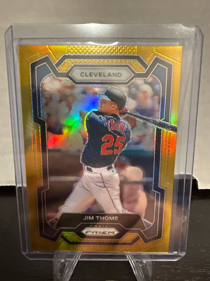 Jim Thome 2024 Panini Prizm Gold Prizm, 03/10