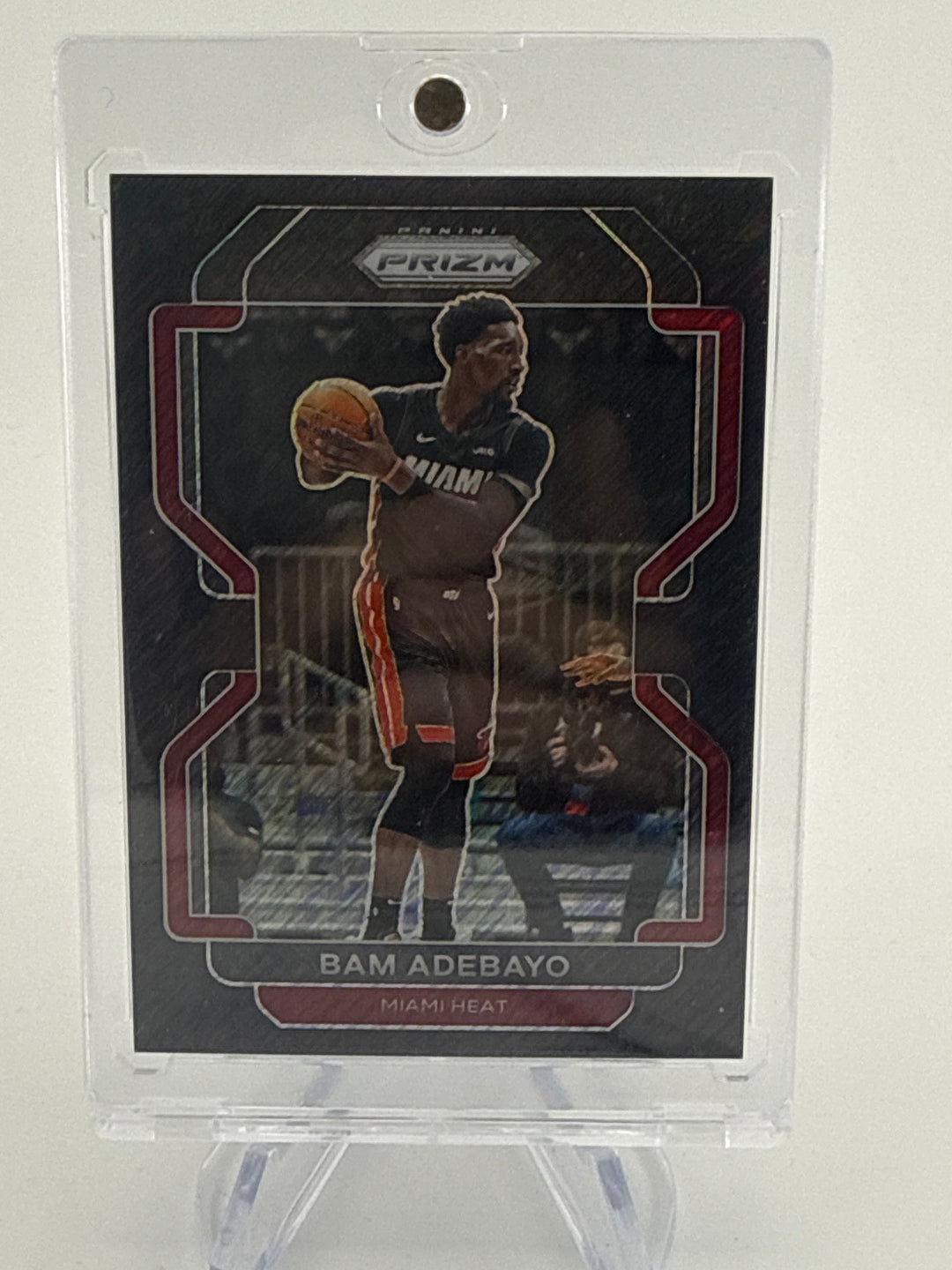 Bam Adebayo 2021 Panini Prizm Black Shimmer 1/1