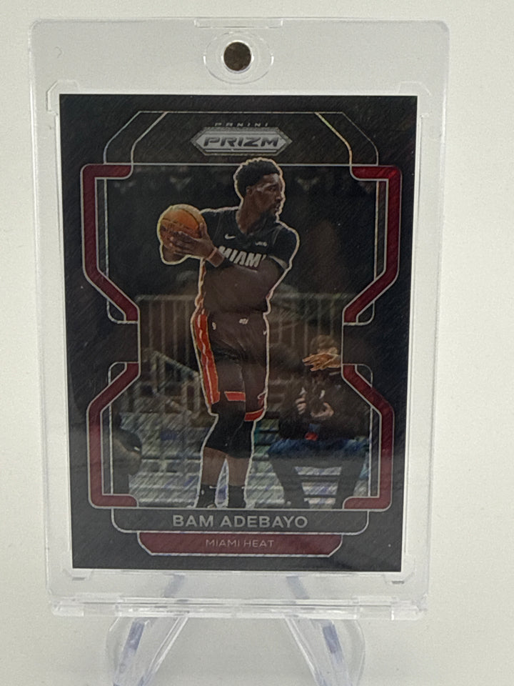Bam Adebayo 2021 Panini Prizm Black Shimmer 1/1