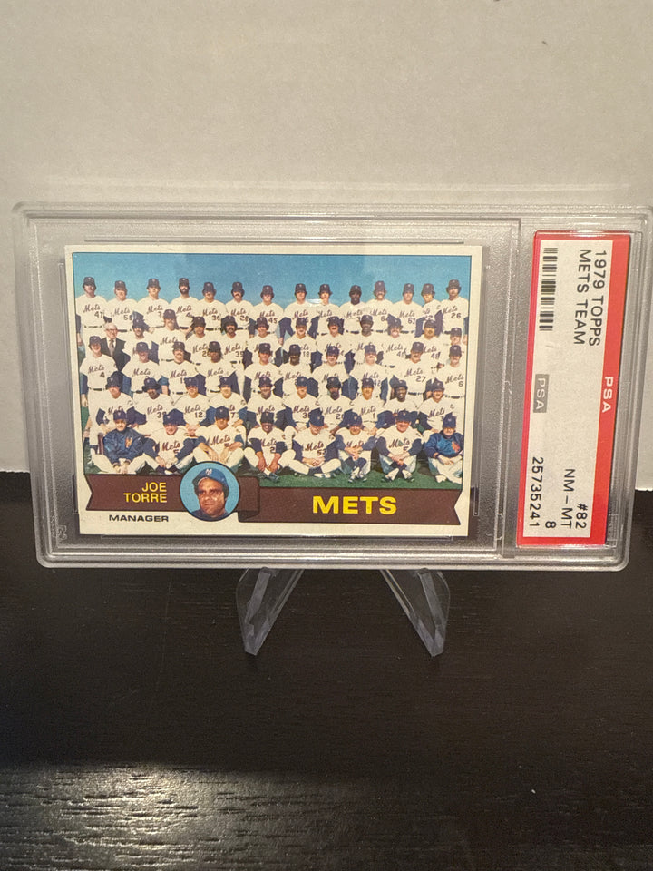 1979 Topps Mets Team, PSA 8