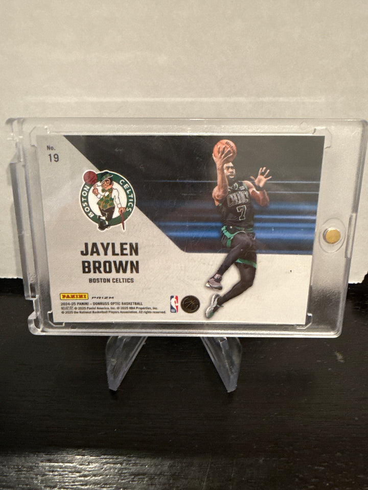Jaylen Brown 2024-2025 Panini Donruss Optic Phazes SSP Case Hit