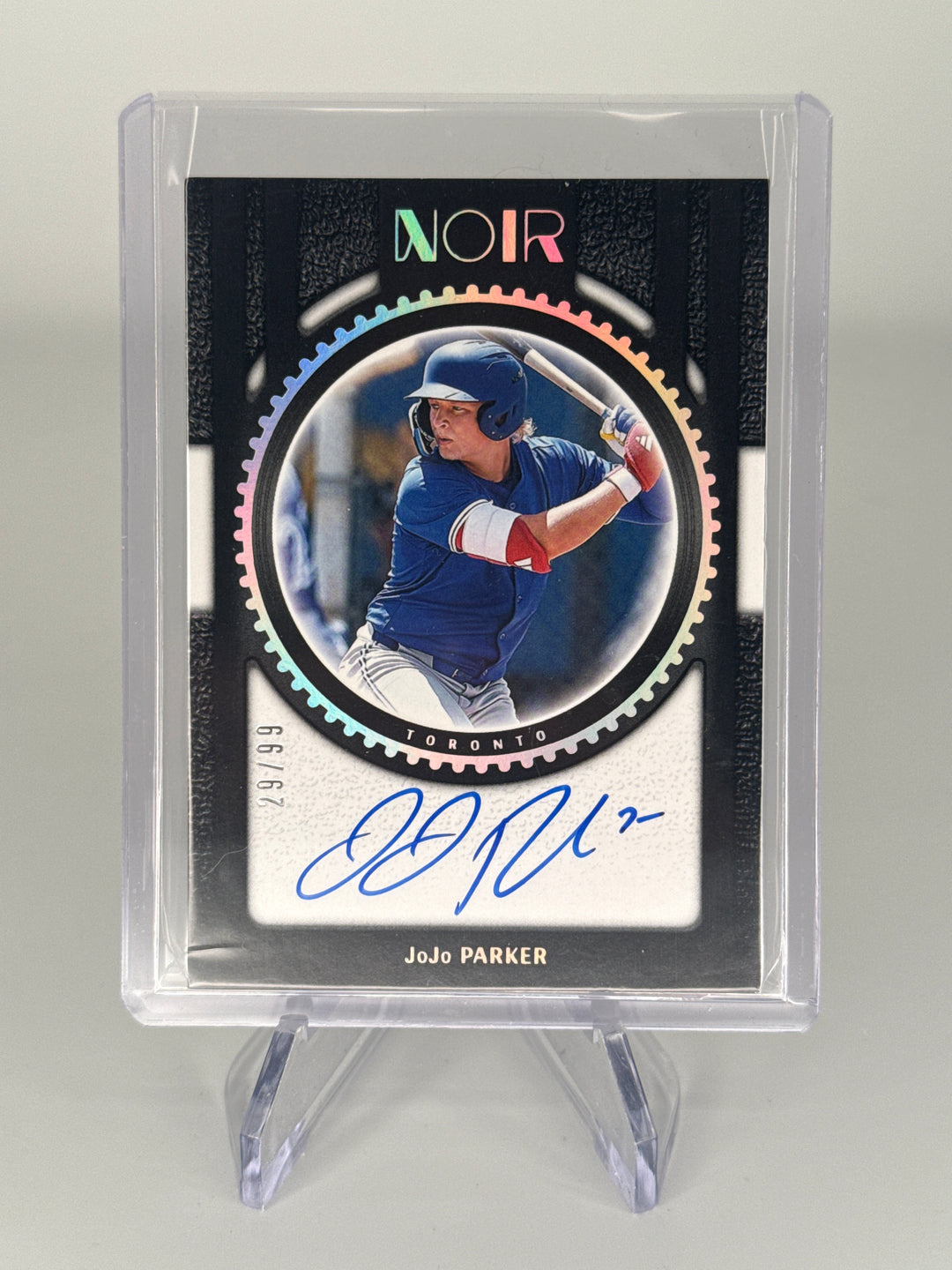 JoJo Parker 2026 Panini Immaculate Noir Auto, 29/99
