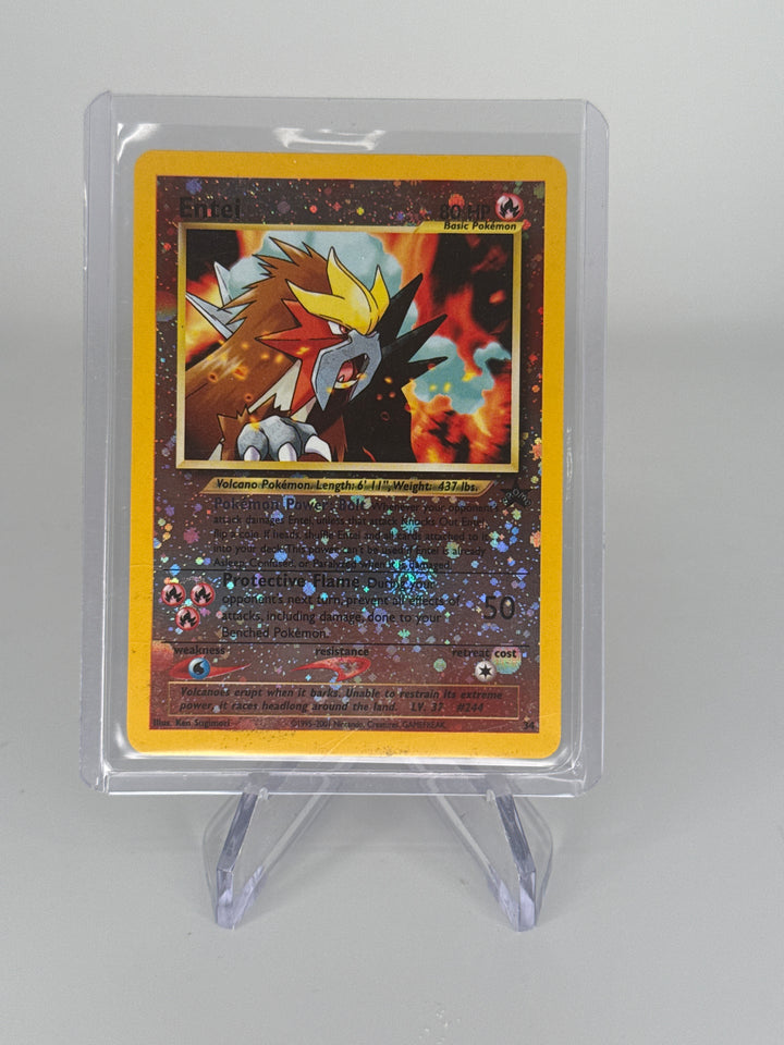 Pokemon TCG Entei Movie Black Star Promo Holo, 34