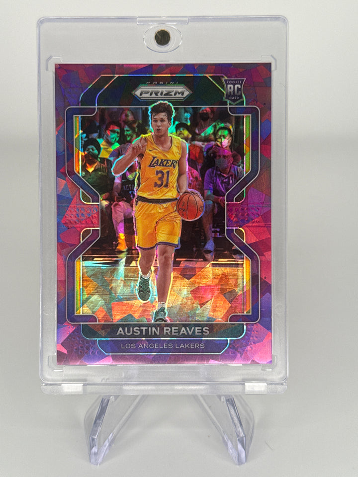 Austin Reaves 2021 Panini Prizm Purple Ice Rookie, 138/149