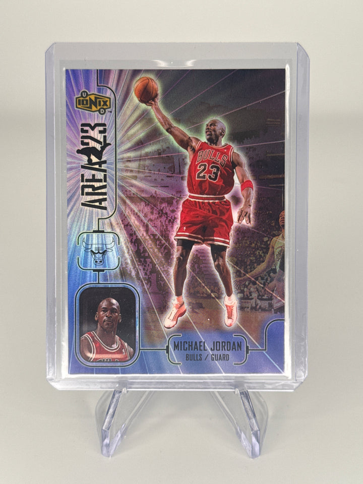 Michael Jordan 1999 Upper Deck Ionix Area 23 Refractor