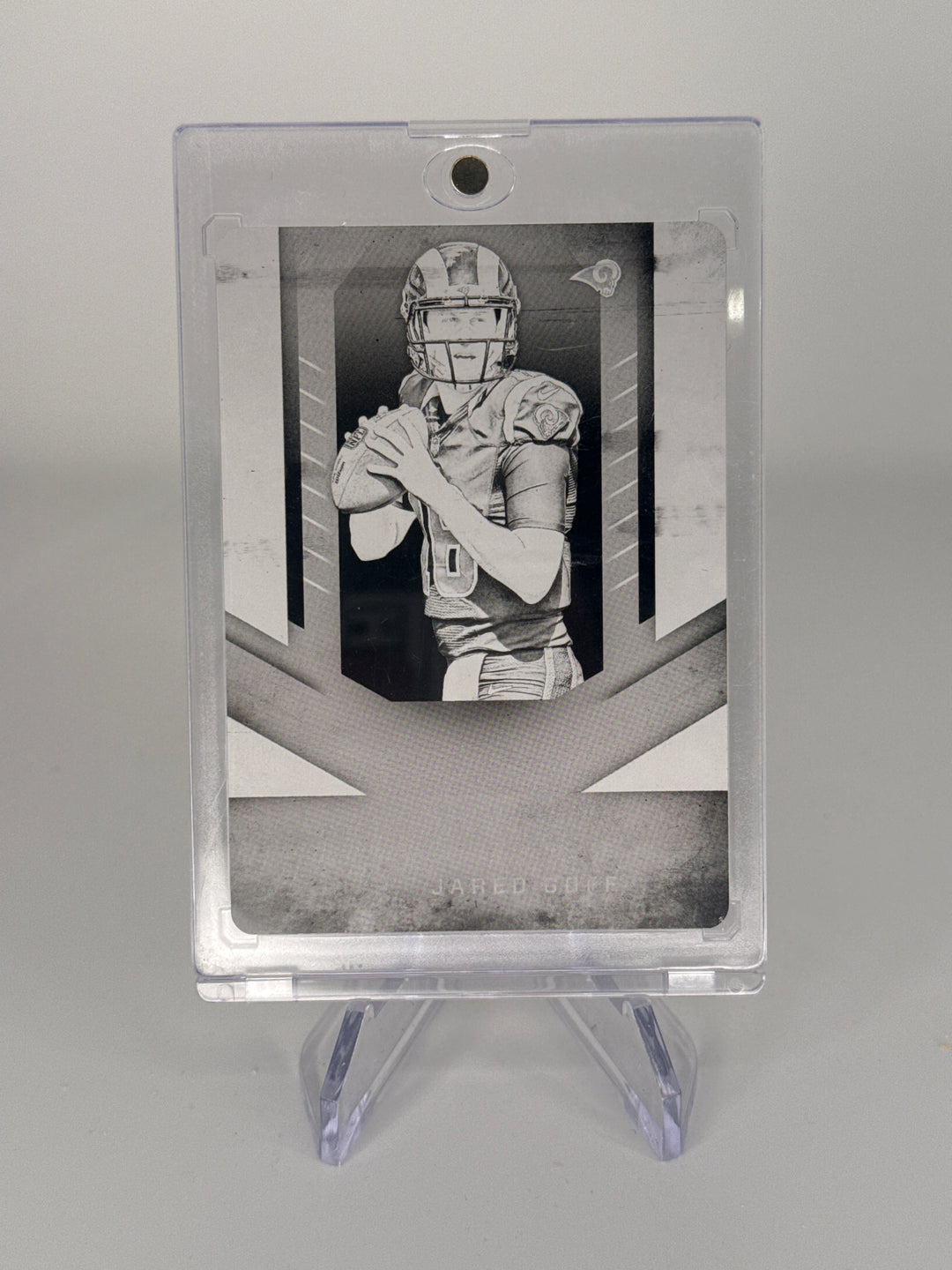 Jared Goff 2016 Panini Absolute 1 of 1 Printing Plate Rookie