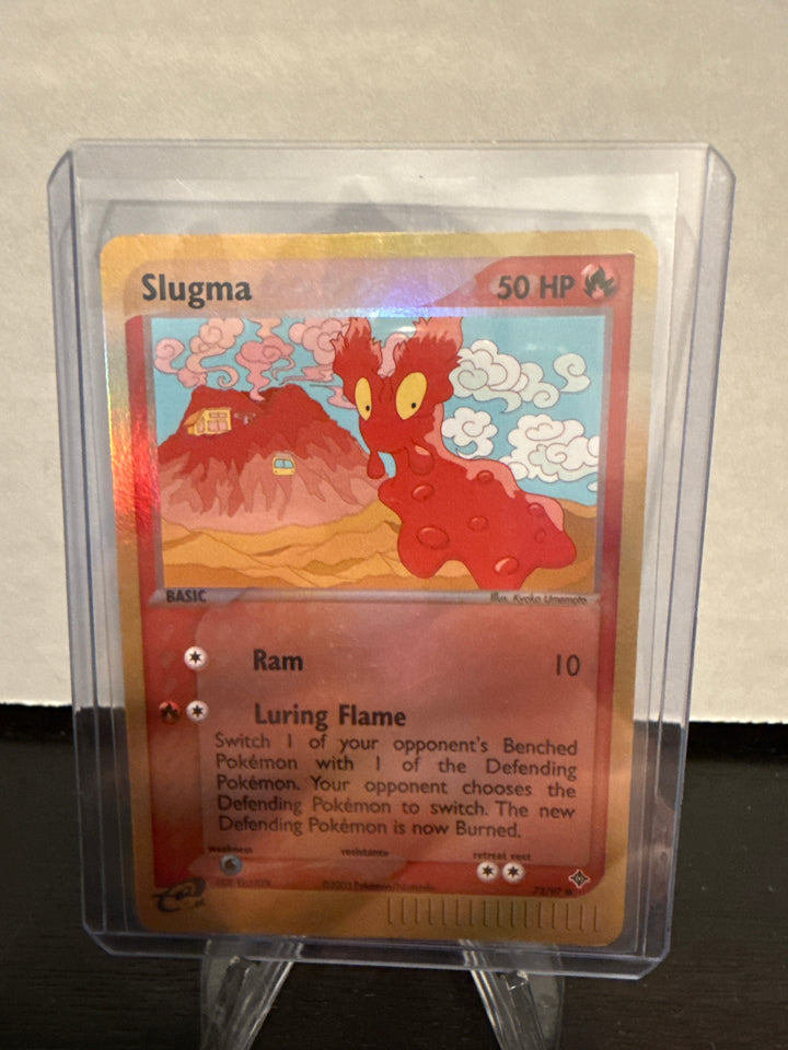 Pokemon TCG 2003 Slugma EX Dragon Reverse Holo, 72/97