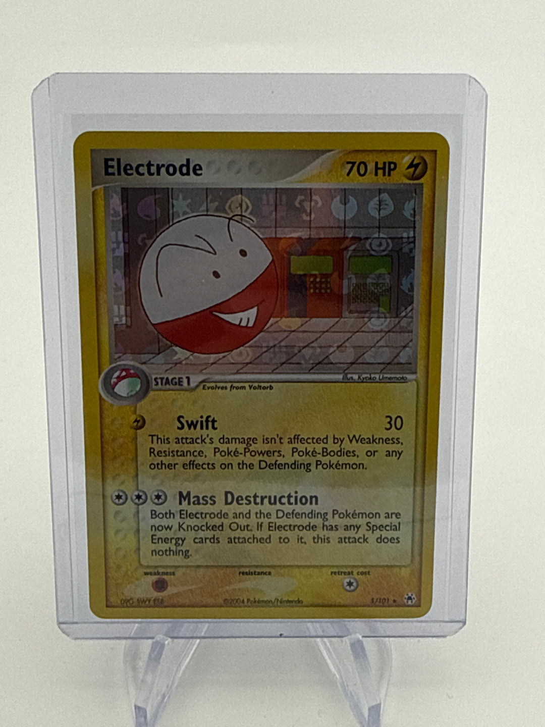 Pokemon TCG 2004 Electrode Hidden Legends Reverse Holo, 5/101