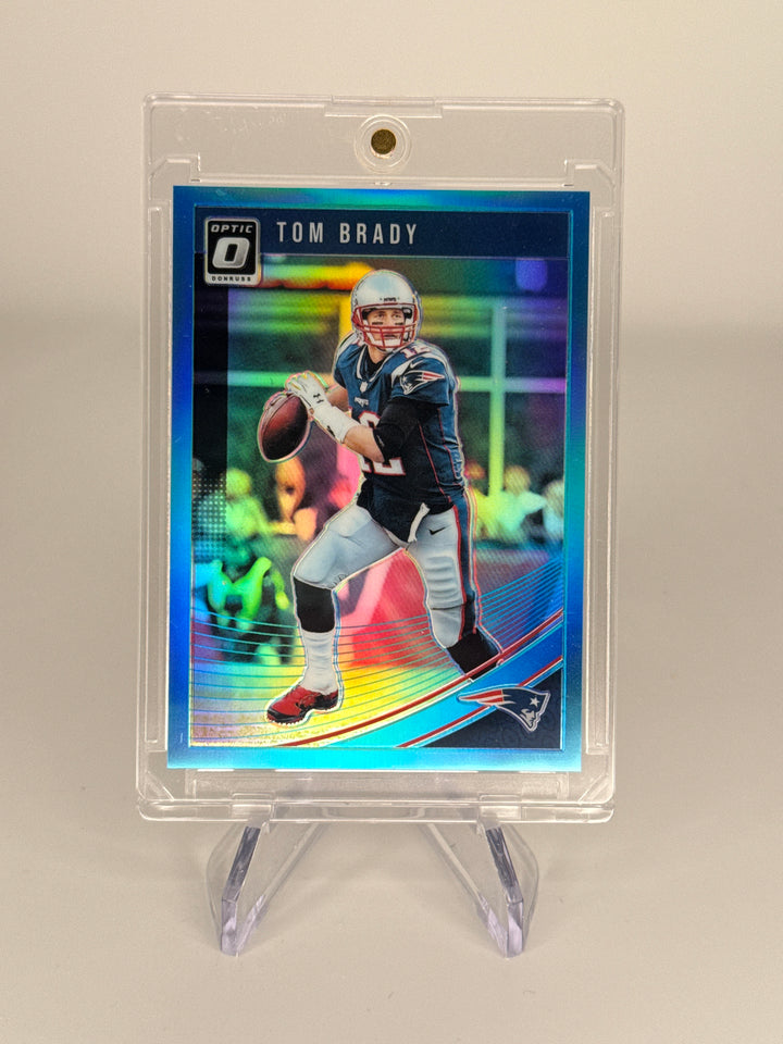 Tom Brady 2018 Panini Donruss Optic Aqua Prizm, 266/299