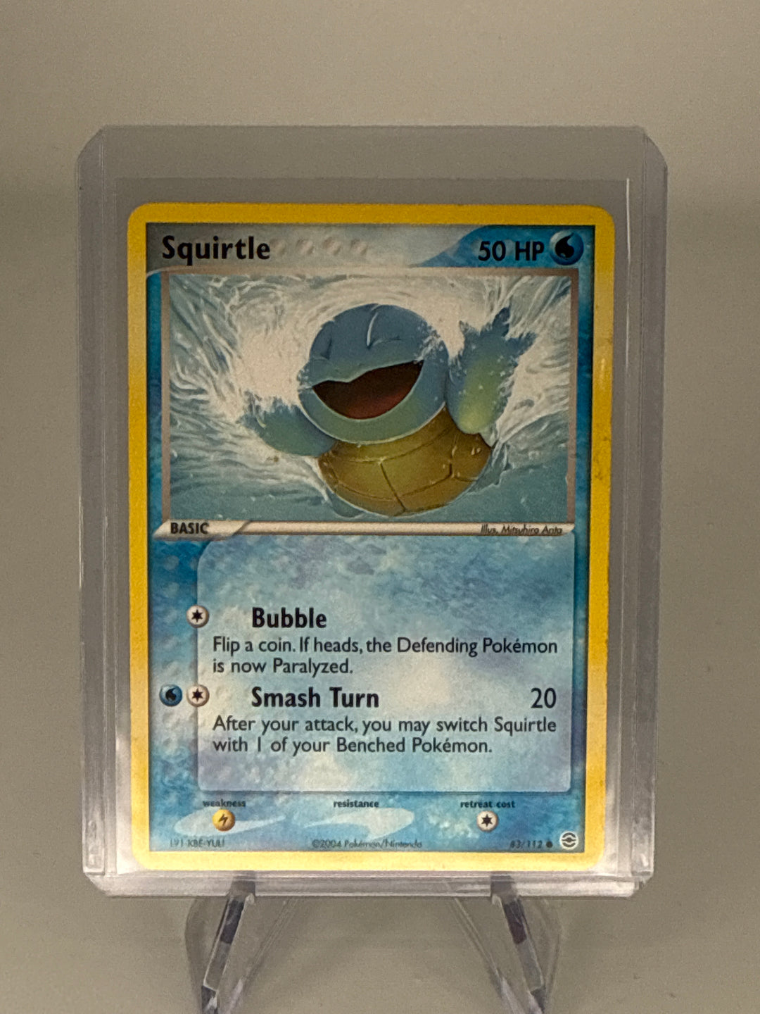 Pokemon TCG 2004 Squirtle Fire Red & Leaf Green, 83/112