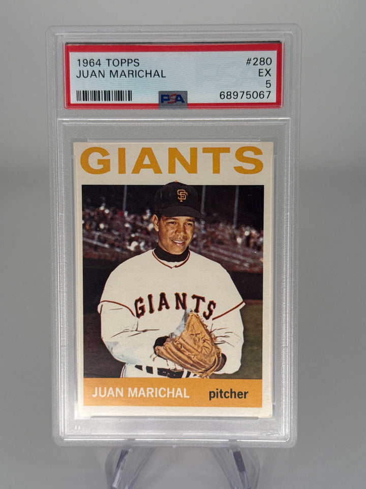 Juan Marichal 1964 Topps, PSA 5