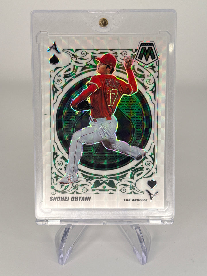Shohei Ohtani 2022 Panini Mosaic Aces Mosaic Prizm
