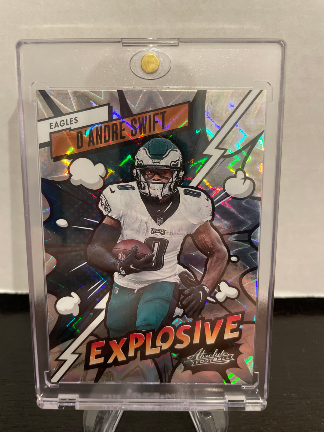 D'Andre Swift 2023 Panini Absolute Explosive SSP Hobby Card Shop