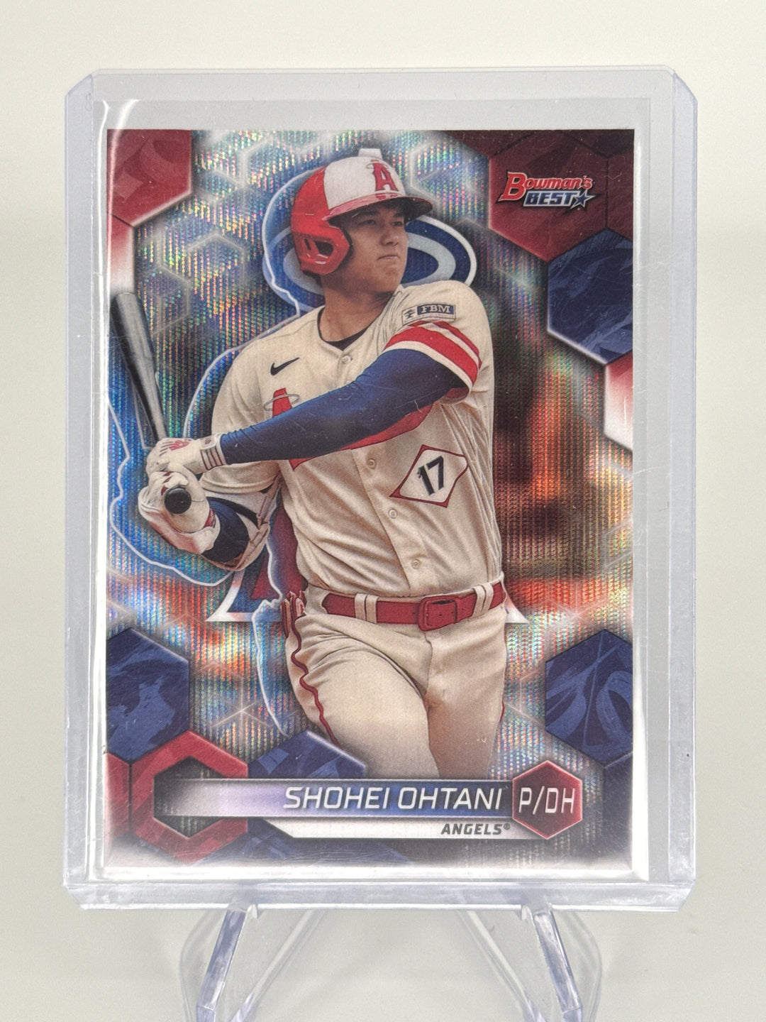 Shohei Ohtani 2023 Bowman's Best Wave Refractor
