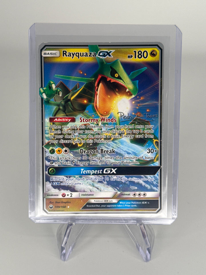 Pokemon TCG 2019 Rayquaza GX World Championship Deck Full Art, 109/168