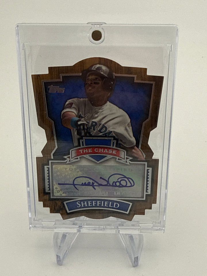 Gary Sheffield 2013 Topps The Million Dollar Chase Auto, 07/30
