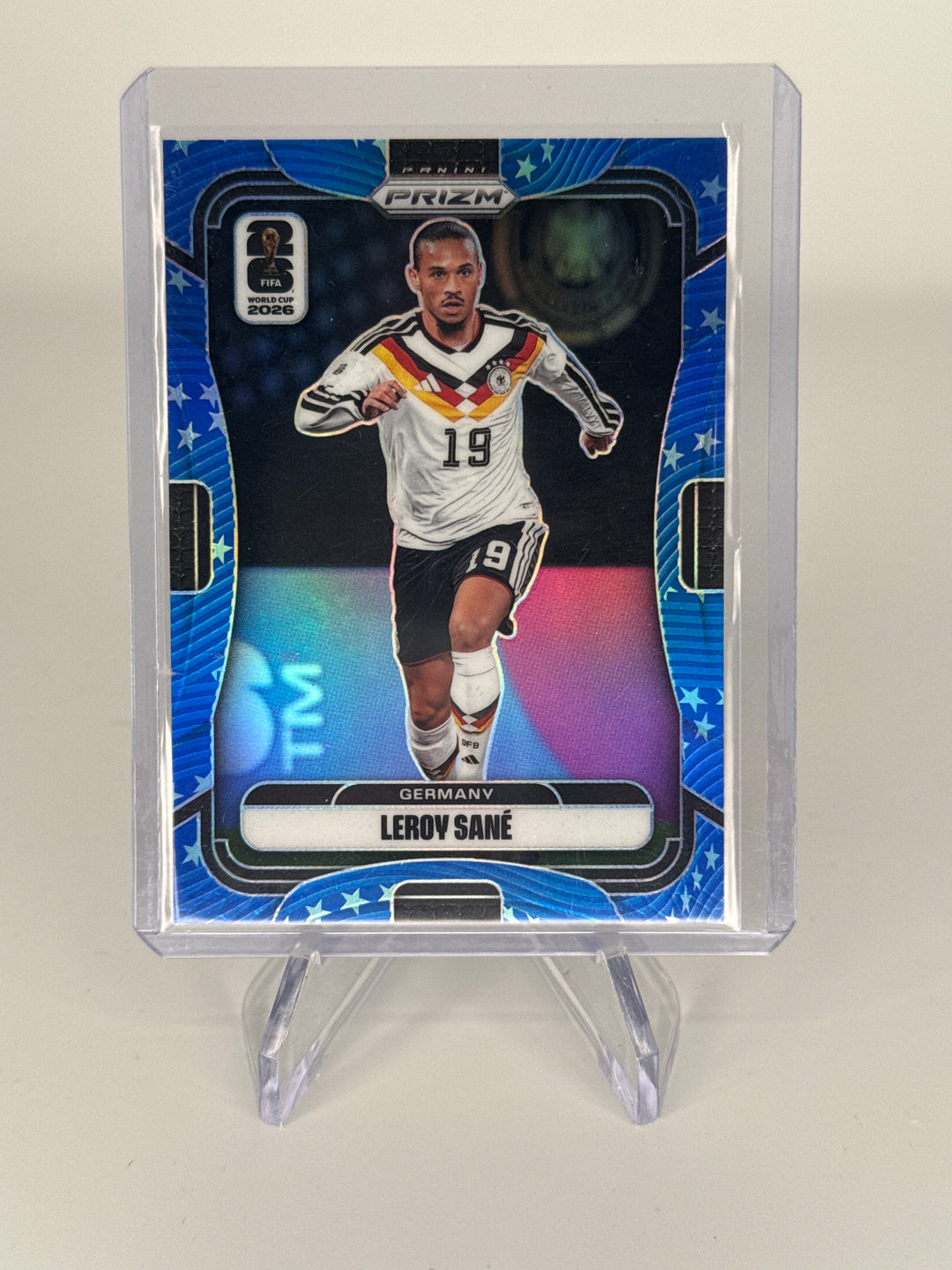 Leroy Sane 2026 Panini Prizm World Cup Blue Stars Prizm, 84/94