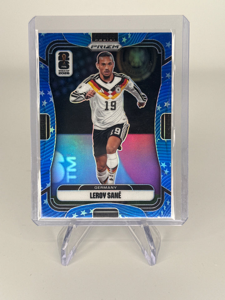 Leroy Sane 2026 Panini Prizm World Cup Blue Stars Prizm, 84/94