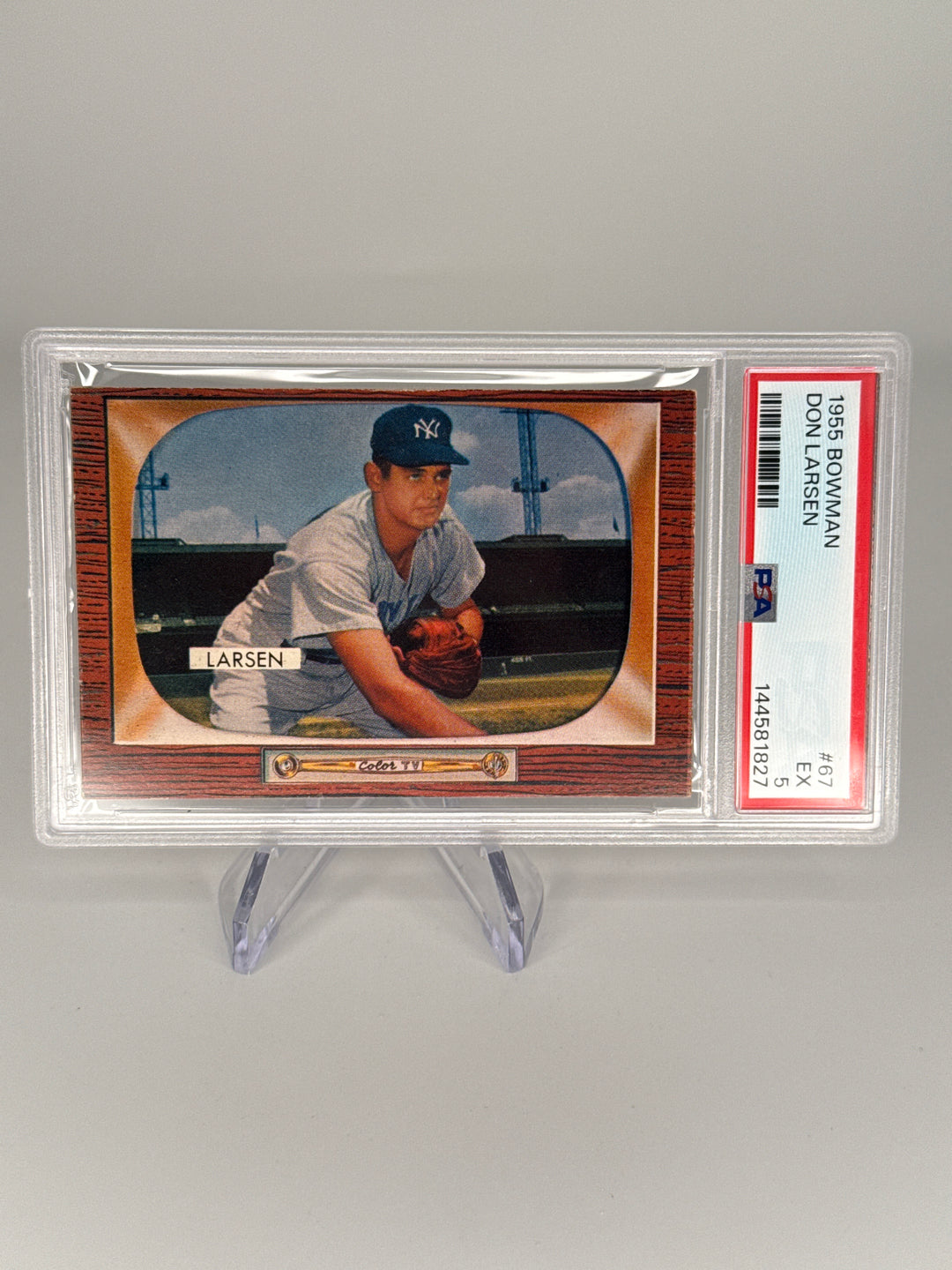 Don Larsen 1955 Bowman, PSA 5