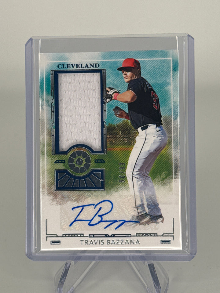 Travis Bazzana 2025 Panini Boys of Summer Patch Auto, 60/99