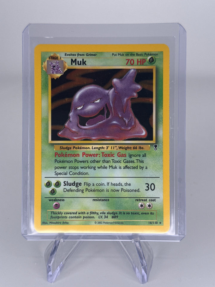 Pokemon TCG 2002 Muk Legendary Collection Holo, 16/110