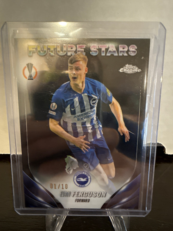 Evan Ferguson 2024 Topps Chrome Future Stars Black Refractor, 01/10