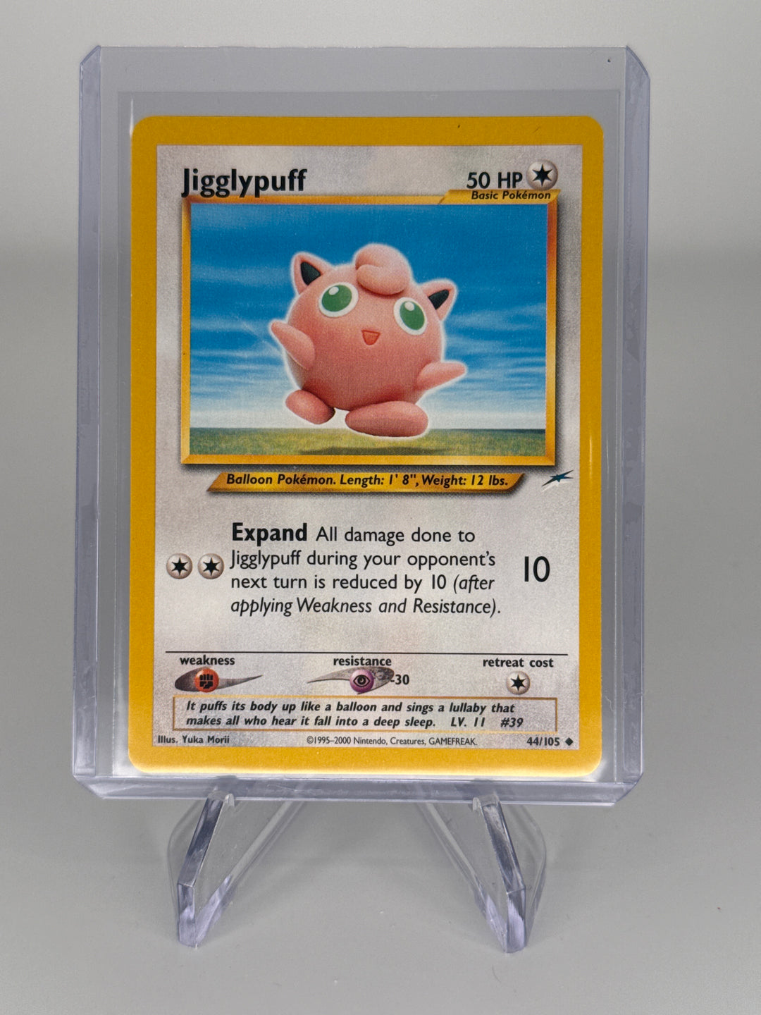 Pokemon TCG 2002 Jigglypuff Neo Destiny, 44/105