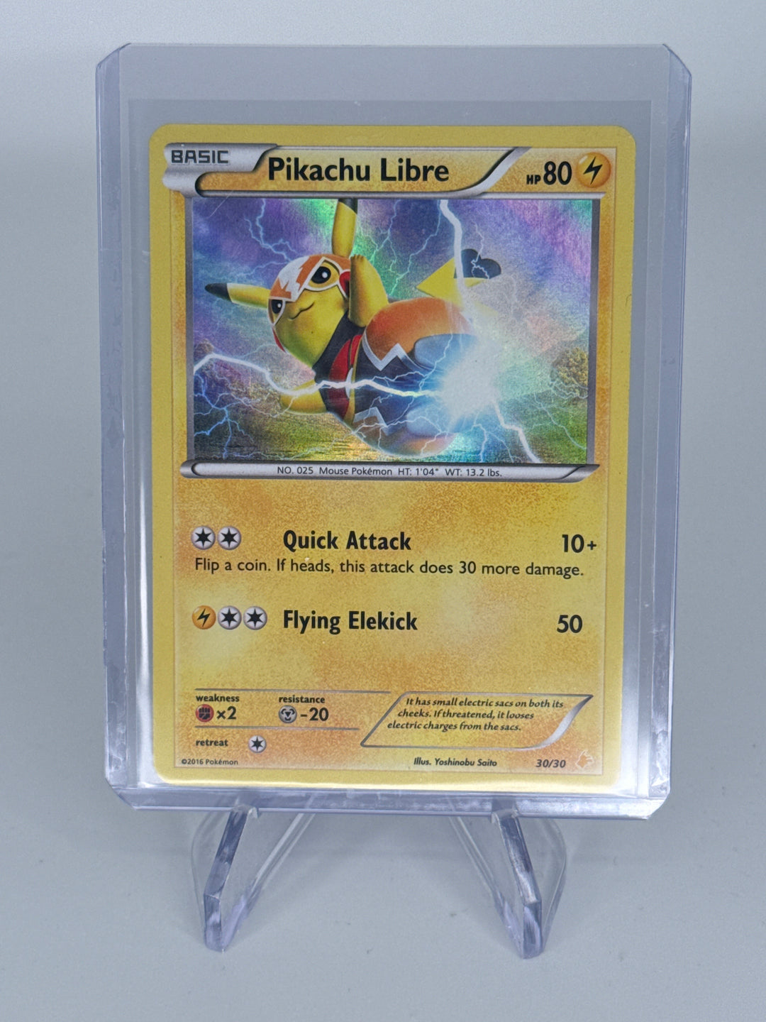 Pokemon TCG 2016 Pikachu Libre XY Trainer Kit, 14/30