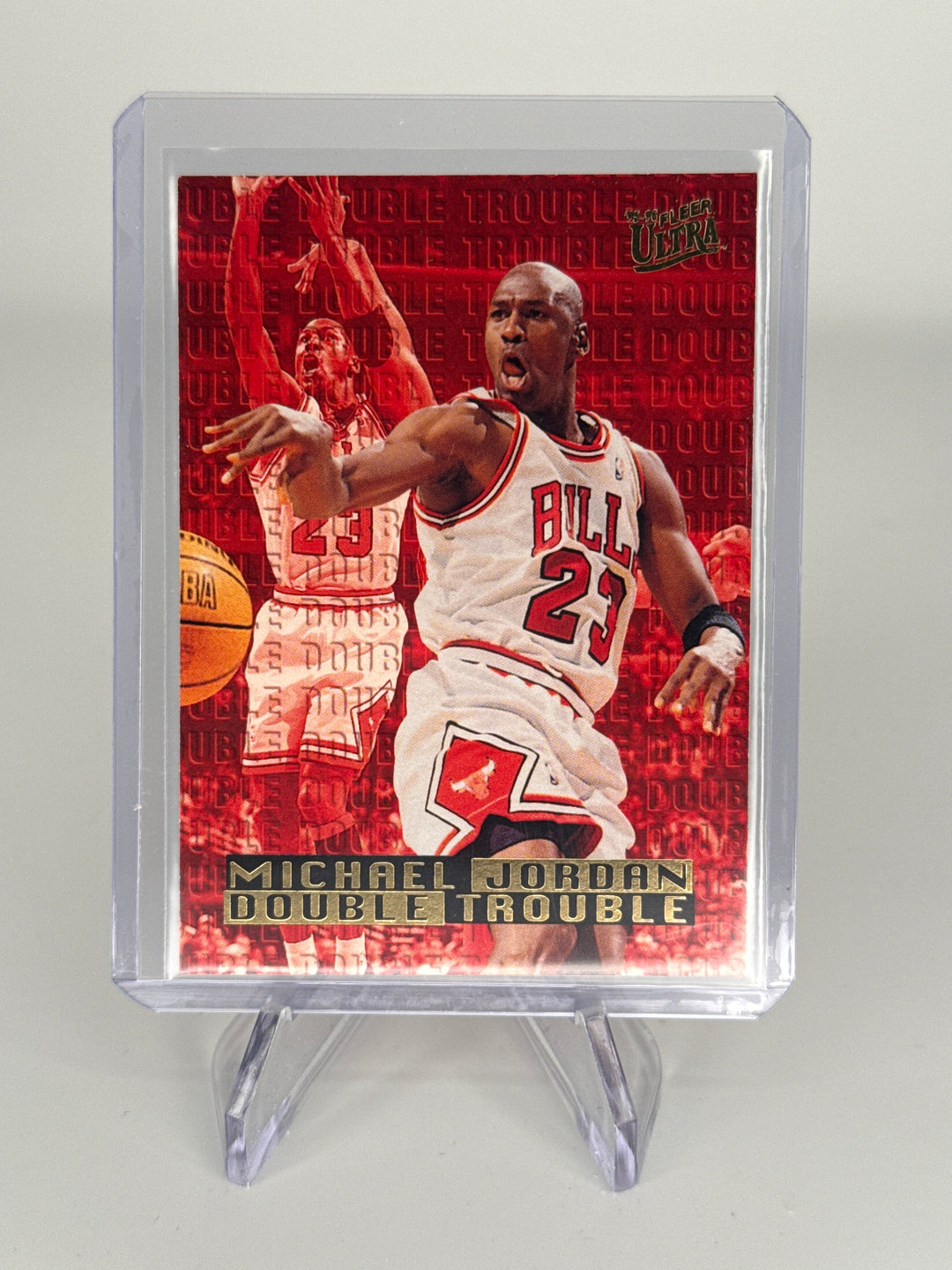 Michael Jordan 1995 Fleer Ultra Double Trouble