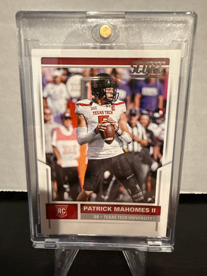 Patrick Mahomes 2017 Panini Score Rookie