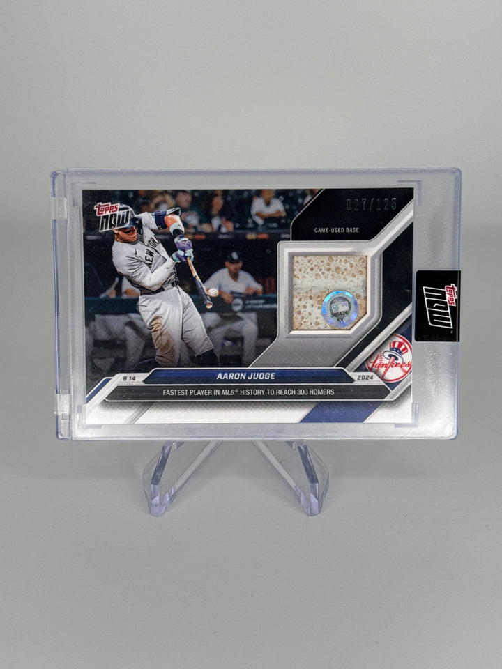 Aaron Judge 2024 Topps Now Game Used Base, 027/125