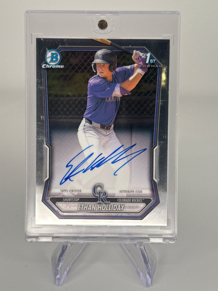 Ethan Holliday 2026 Bowman Chrome 1st Auto
