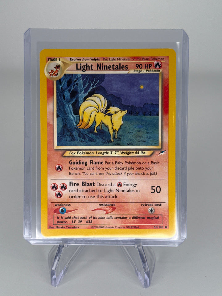 Pokemon TCG 2002 Light Ninetales Neo Destiny, 50/105