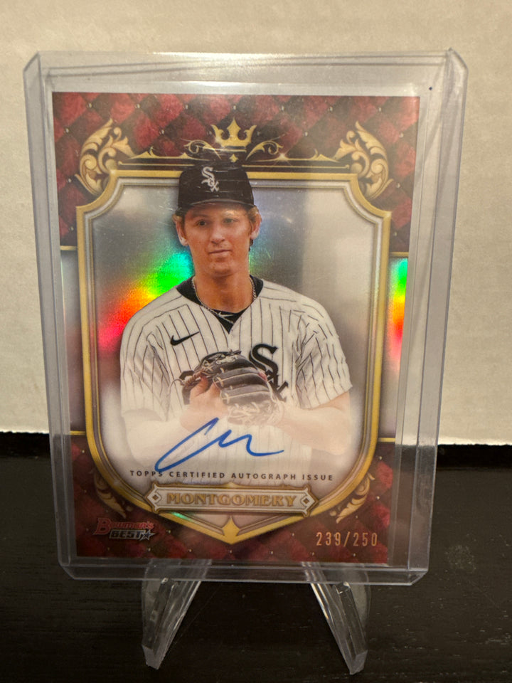Colson Montgomery 2022 Bowman's Best Prospective Royalty Auto, 239/250