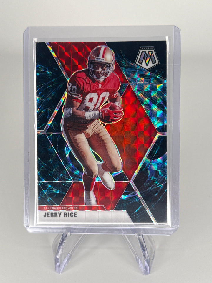 Jerry Rice 2020 Panini Mosaic SSP Genesis