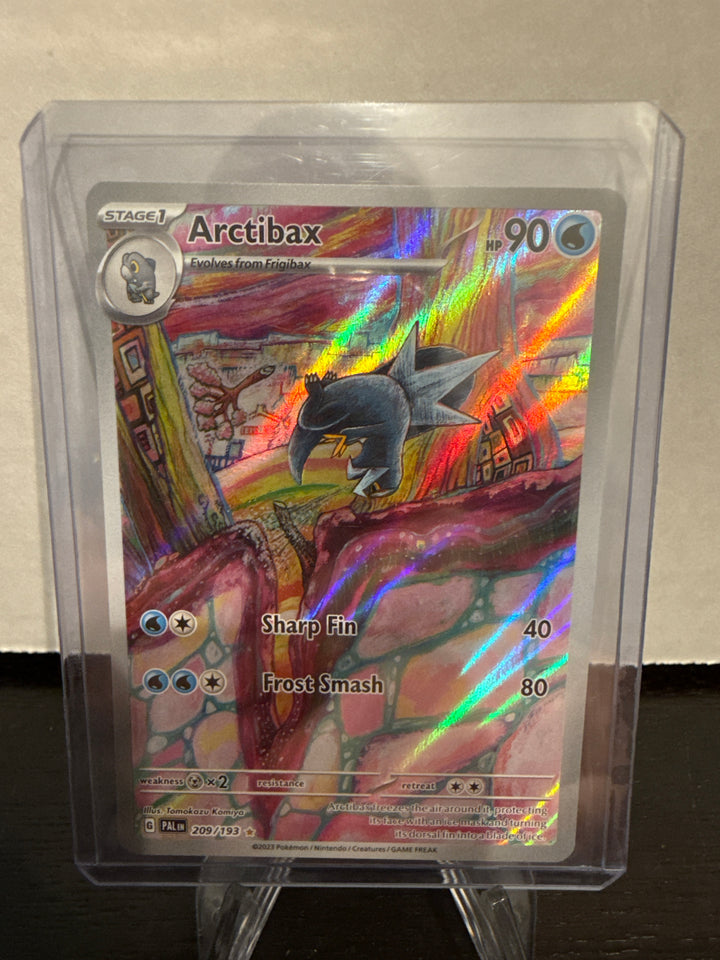 Pokemon TCG 2023 Arctibax Paldea Evolved Full Art Illustration Rare, 209/193