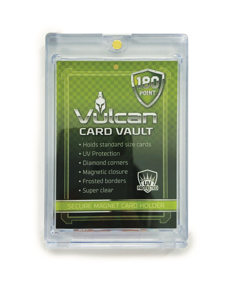 Vulcan Shield Card Vault 180 Point One Touch Magnetic Card Holder