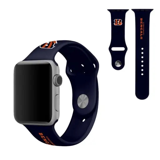 Cincinnati Bengals Apple Watchband, 38mm