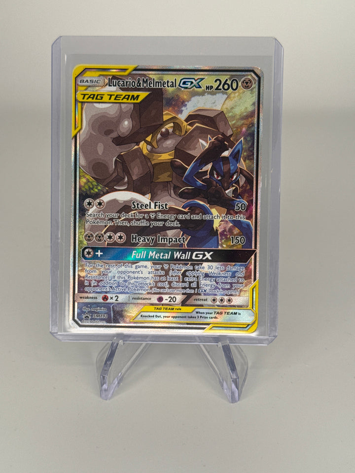 Pokemon TCG 2019 Lucario & Melmetal GX SM Black Star Promo, SM192