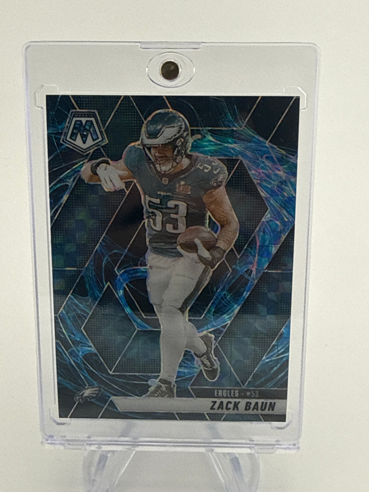 Zack Baun 2025 Panini Mosaic SSP Genesis