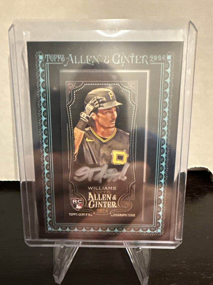 Alika Williams 2024 Allen & Ginter Black Frame Rookie Auto, 02/10